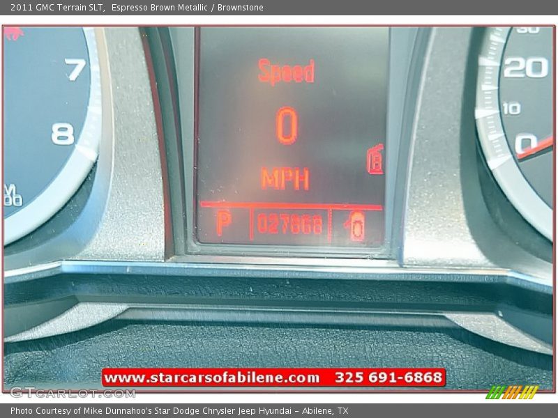 Espresso Brown Metallic / Brownstone 2011 GMC Terrain SLT
