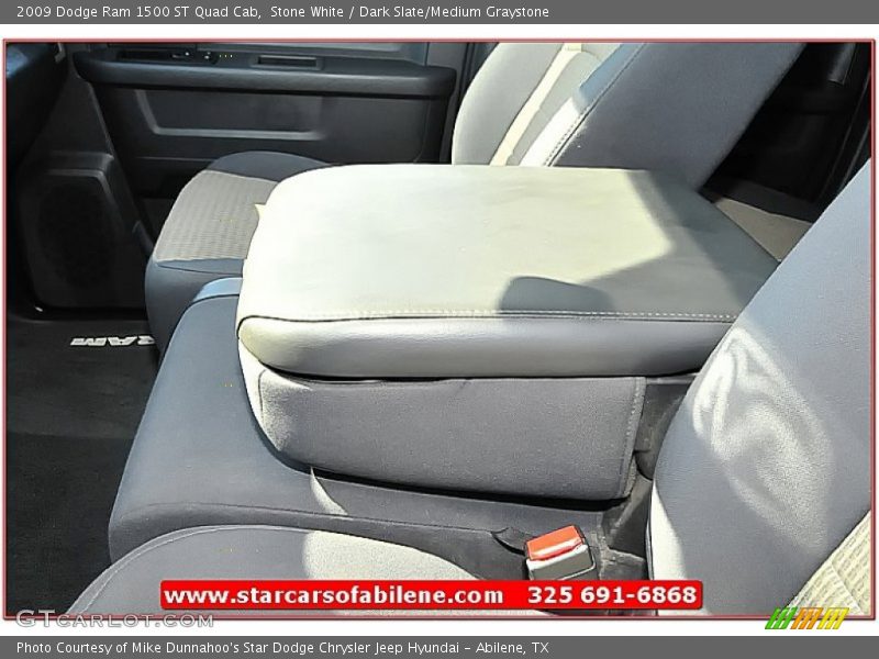 Stone White / Dark Slate/Medium Graystone 2009 Dodge Ram 1500 ST Quad Cab