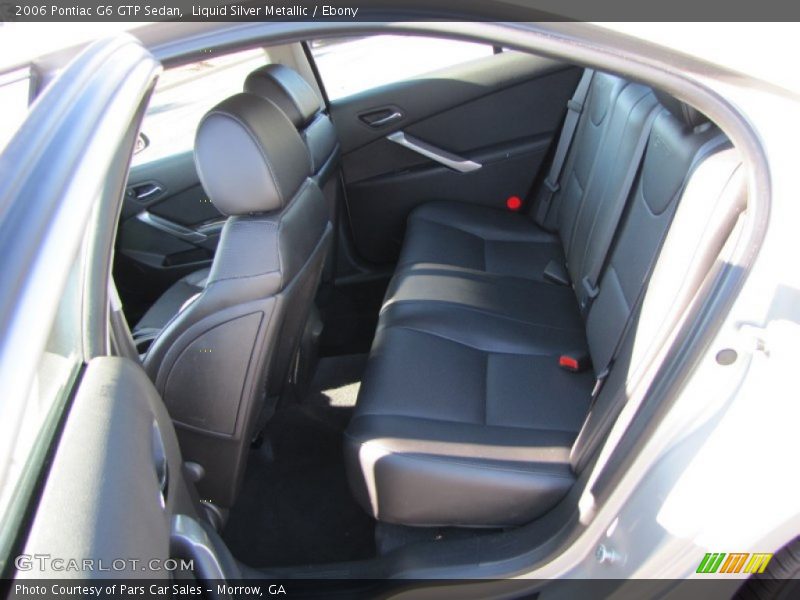 Liquid Silver Metallic / Ebony 2006 Pontiac G6 GTP Sedan