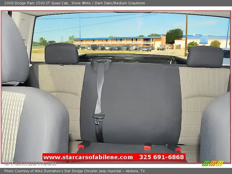 Stone White / Dark Slate/Medium Graystone 2009 Dodge Ram 1500 ST Quad Cab