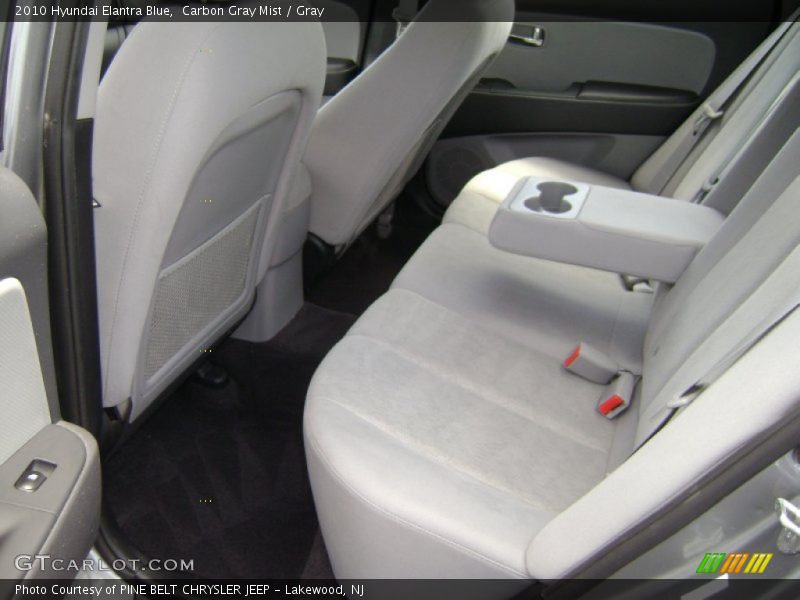 Carbon Gray Mist / Gray 2010 Hyundai Elantra Blue