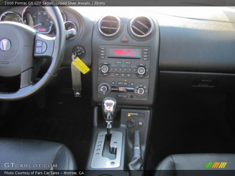 Liquid Silver Metallic / Ebony 2006 Pontiac G6 GTP Sedan