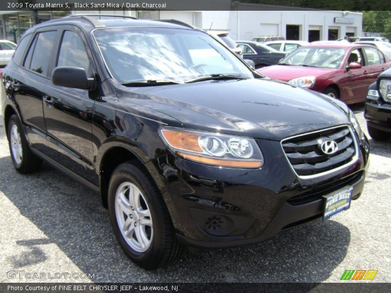 Black Sand Mica / Dark Charcoal 2009 Toyota Matrix S