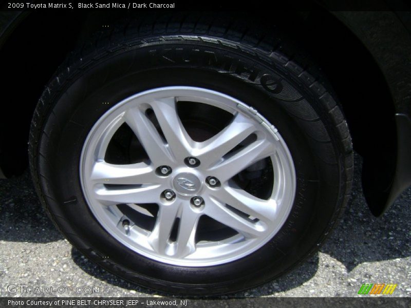 Black Sand Mica / Dark Charcoal 2009 Toyota Matrix S