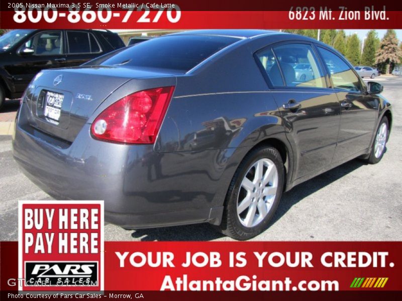 Smoke Metallic / Cafe Latte 2005 Nissan Maxima 3.5 SE