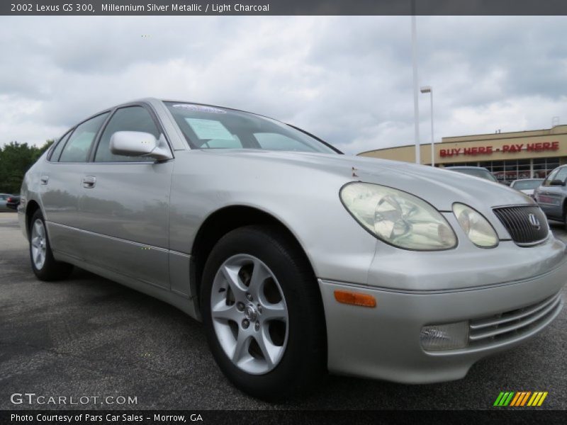 Millennium Silver Metallic / Light Charcoal 2002 Lexus GS 300