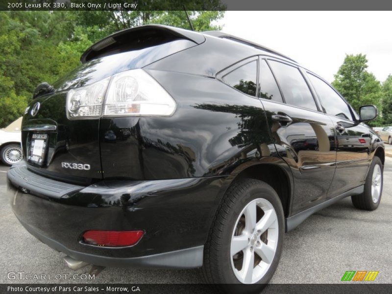 Black Onyx / Light Gray 2005 Lexus RX 330