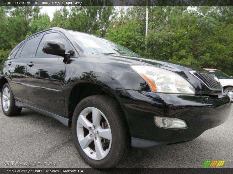 Black Onyx / Light Gray 2005 Lexus RX 330