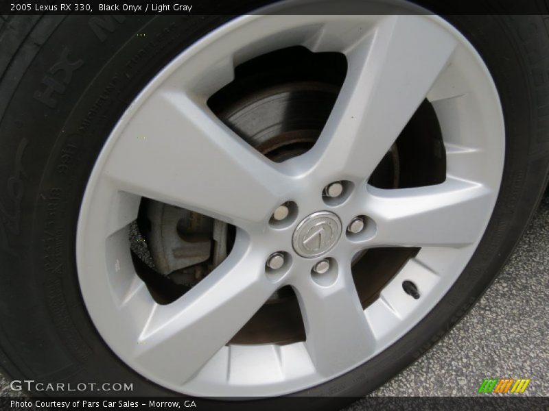 Black Onyx / Light Gray 2005 Lexus RX 330