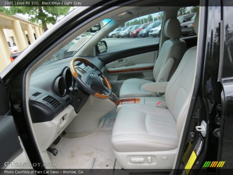 Black Onyx / Light Gray 2005 Lexus RX 330