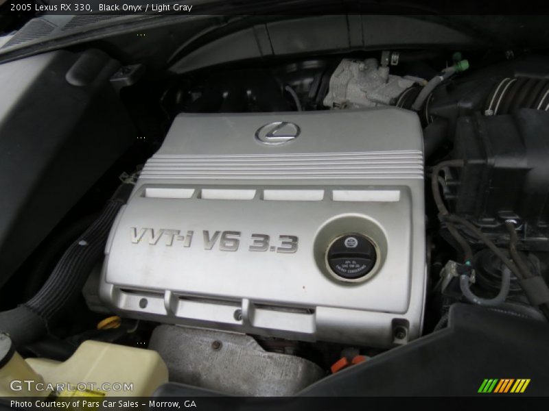 Black Onyx / Light Gray 2005 Lexus RX 330