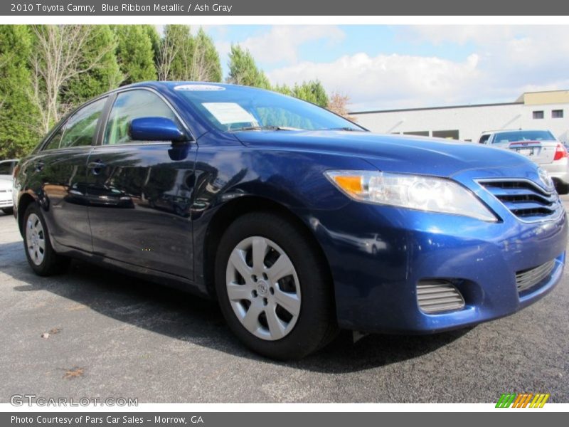 Blue Ribbon Metallic / Ash Gray 2010 Toyota Camry
