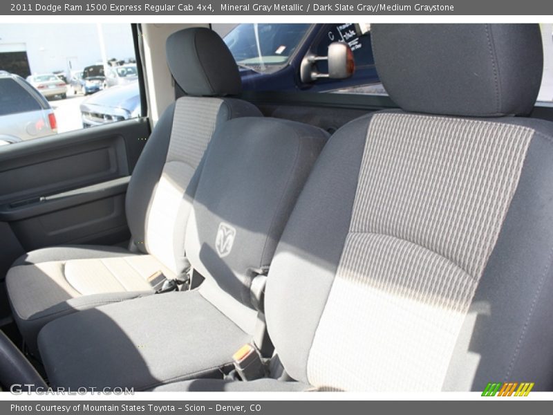 Mineral Gray Metallic / Dark Slate Gray/Medium Graystone 2011 Dodge Ram 1500 Express Regular Cab 4x4