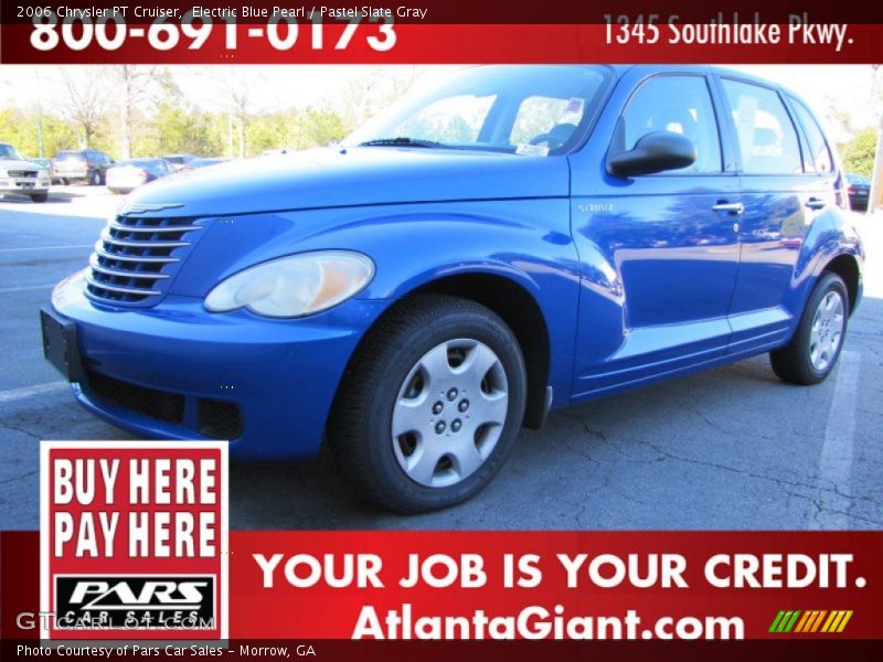 Electric Blue Pearl / Pastel Slate Gray 2006 Chrysler PT Cruiser