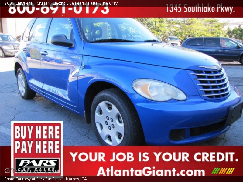 Electric Blue Pearl / Pastel Slate Gray 2006 Chrysler PT Cruiser