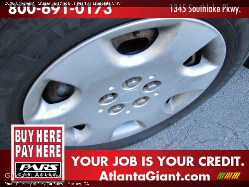 Electric Blue Pearl / Pastel Slate Gray 2006 Chrysler PT Cruiser