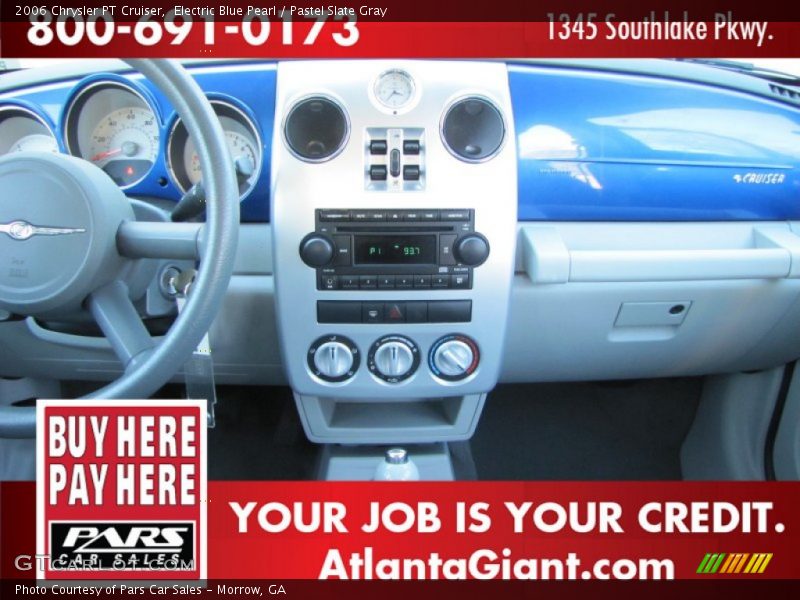 Electric Blue Pearl / Pastel Slate Gray 2006 Chrysler PT Cruiser