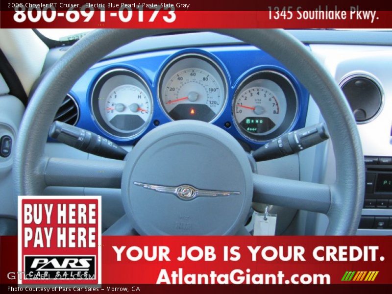 Electric Blue Pearl / Pastel Slate Gray 2006 Chrysler PT Cruiser