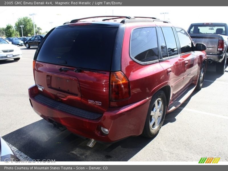 Magnetic Red Metallic / Light Tan/Ebony 2005 GMC Envoy Denali 4x4