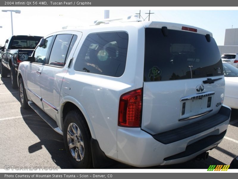 Tuscan Pearl / Graphite 2004 Infiniti QX 56 4WD