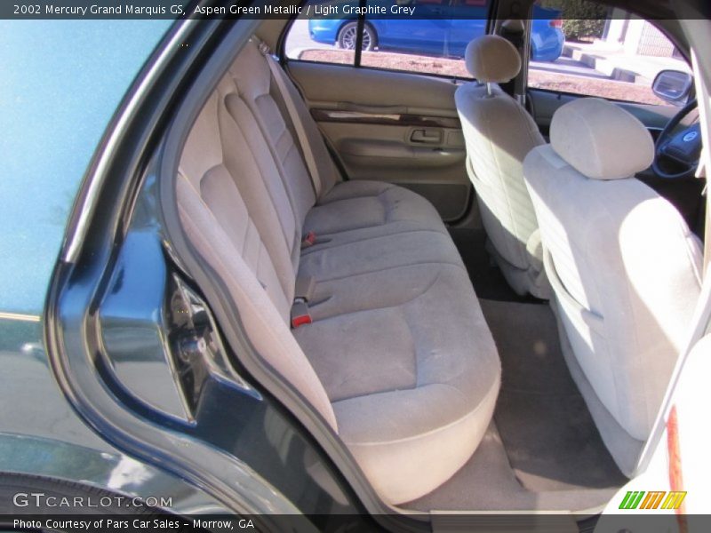 Aspen Green Metallic / Light Graphite Grey 2002 Mercury Grand Marquis GS
