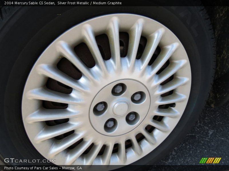 Silver Frost Metallic / Medium Graphite 2004 Mercury Sable GS Sedan