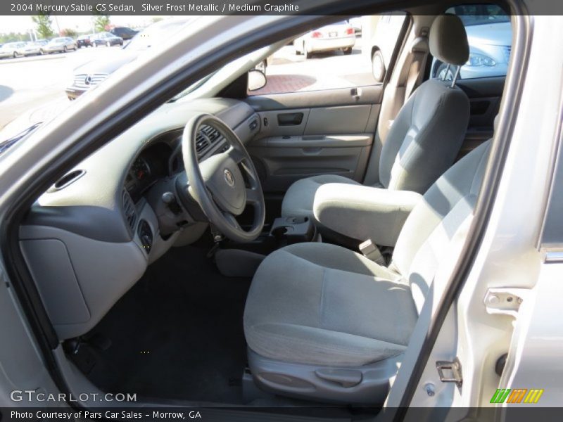 Silver Frost Metallic / Medium Graphite 2004 Mercury Sable GS Sedan
