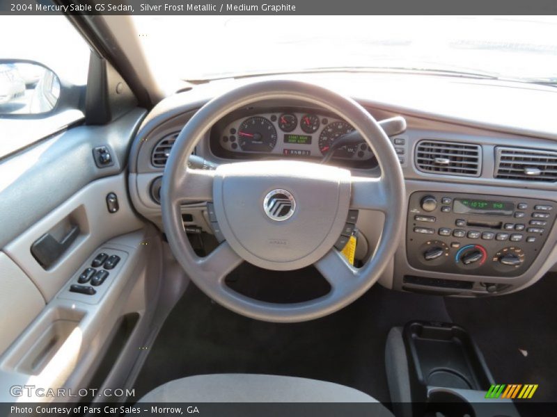 Silver Frost Metallic / Medium Graphite 2004 Mercury Sable GS Sedan