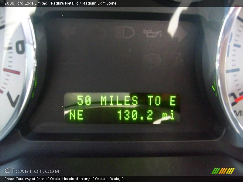 Redfire Metallic / Medium Light Stone 2008 Ford Edge Limited