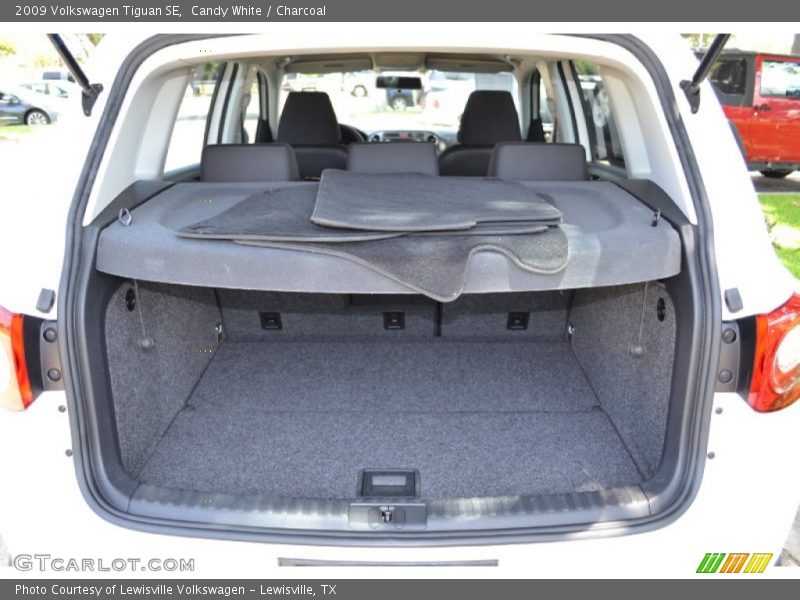 Candy White / Charcoal 2009 Volkswagen Tiguan SE