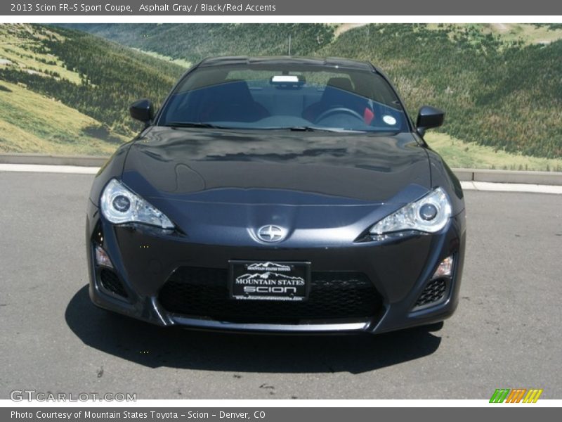 Asphalt Gray / Black/Red Accents 2013 Scion FR-S Sport Coupe