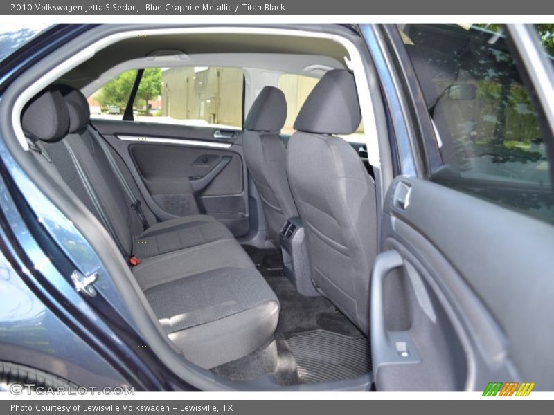 Blue Graphite Metallic / Titan Black 2010 Volkswagen Jetta S Sedan