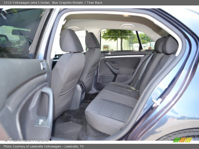 Blue Graphite Metallic / Titan Black 2010 Volkswagen Jetta S Sedan