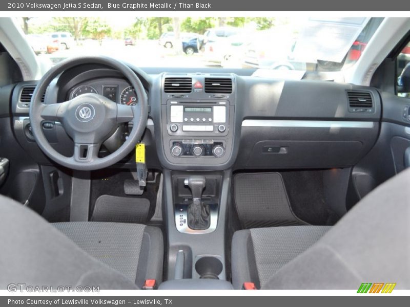 Blue Graphite Metallic / Titan Black 2010 Volkswagen Jetta S Sedan