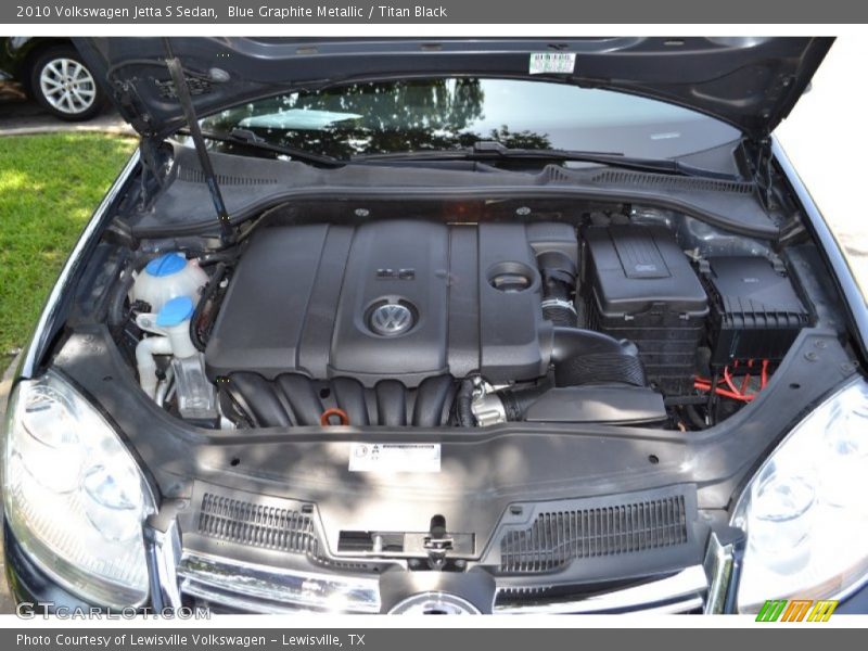 Blue Graphite Metallic / Titan Black 2010 Volkswagen Jetta S Sedan