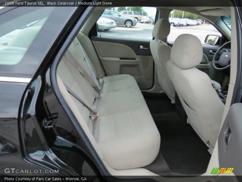 Black Clearcoat / Medium Light Stone 2008 Ford Taurus SEL