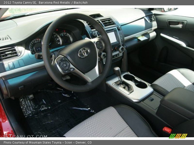 Barcelona Red Metallic / Black/Ash 2012 Toyota Camry SE