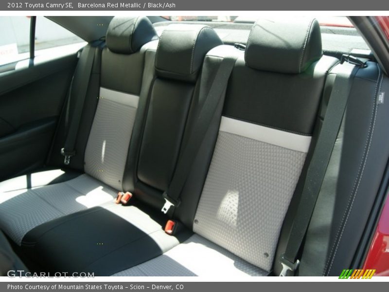 Barcelona Red Metallic / Black/Ash 2012 Toyota Camry SE