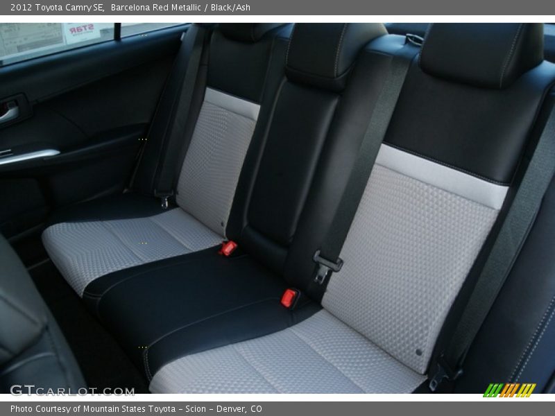 Barcelona Red Metallic / Black/Ash 2012 Toyota Camry SE