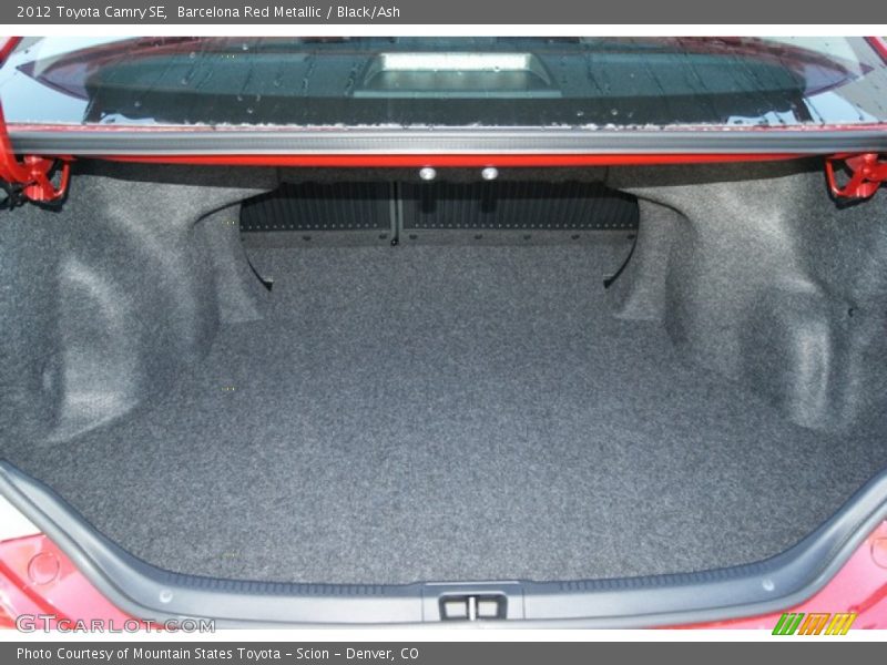 Barcelona Red Metallic / Black/Ash 2012 Toyota Camry SE