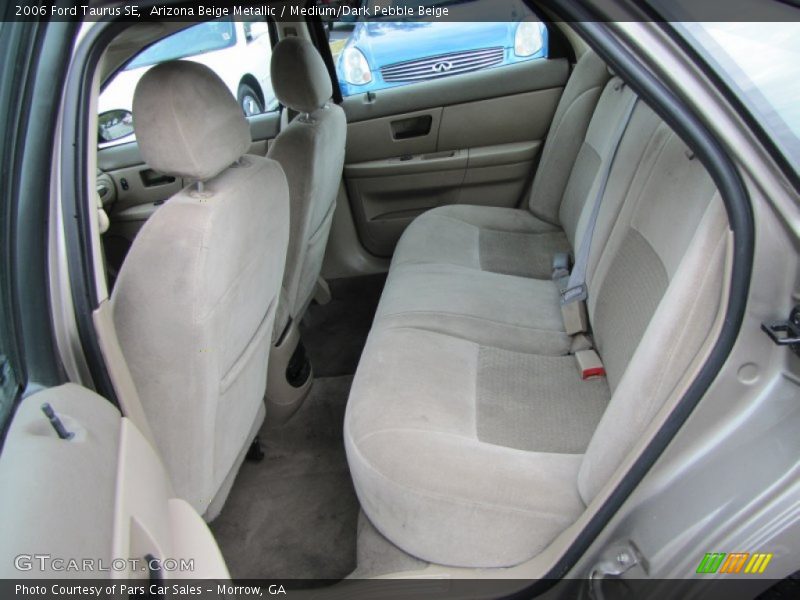 Rear Seat of 2006 Taurus SE
