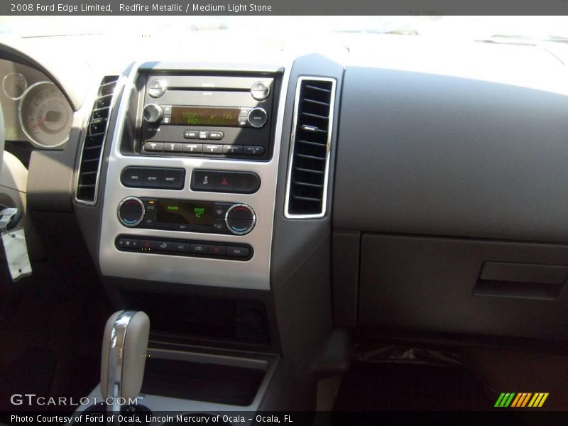 Redfire Metallic / Medium Light Stone 2008 Ford Edge Limited