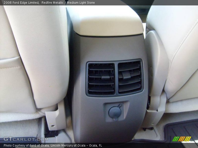 Redfire Metallic / Medium Light Stone 2008 Ford Edge Limited