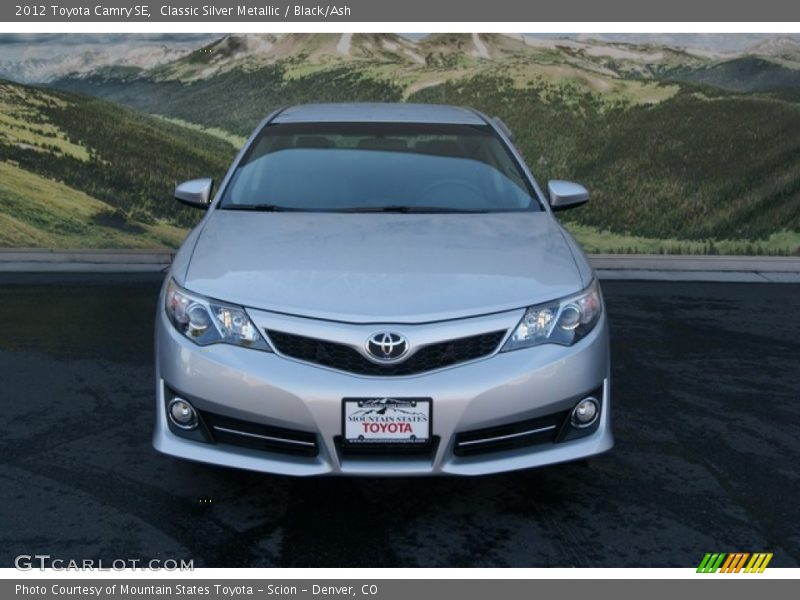 Classic Silver Metallic / Black/Ash 2012 Toyota Camry SE