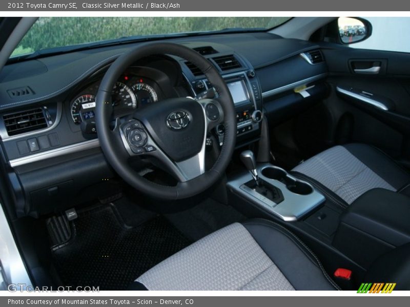 Classic Silver Metallic / Black/Ash 2012 Toyota Camry SE