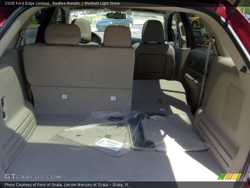 Redfire Metallic / Medium Light Stone 2008 Ford Edge Limited