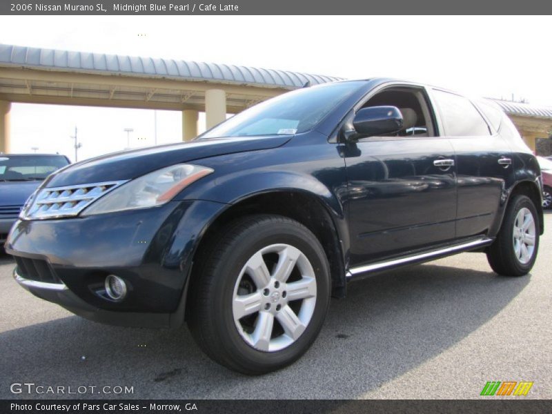 Midnight Blue Pearl / Cafe Latte 2006 Nissan Murano SL