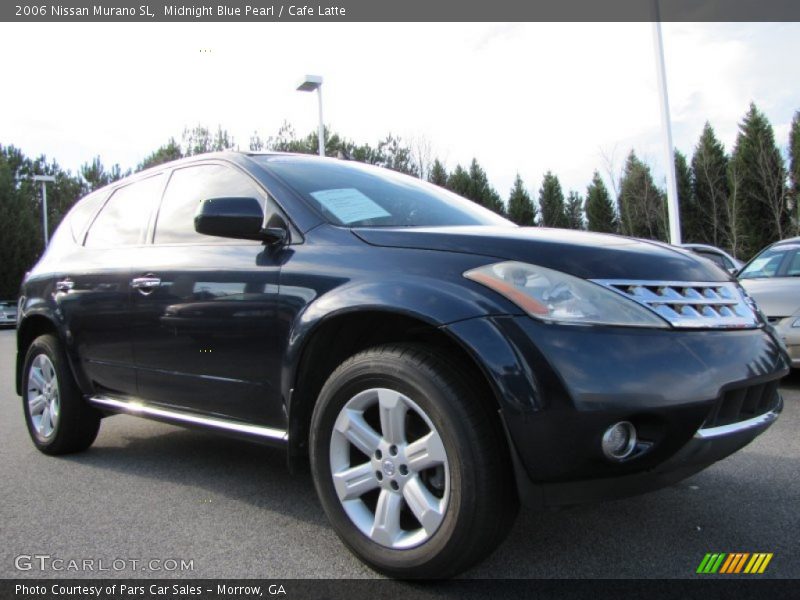 Midnight Blue Pearl / Cafe Latte 2006 Nissan Murano SL