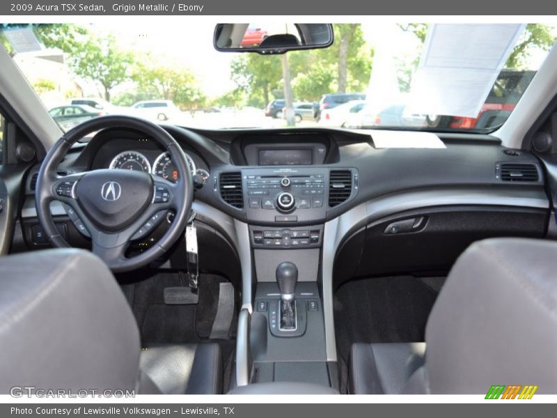 Grigio Metallic / Ebony 2009 Acura TSX Sedan