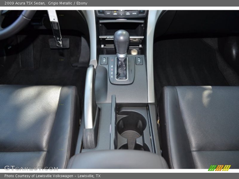 Grigio Metallic / Ebony 2009 Acura TSX Sedan